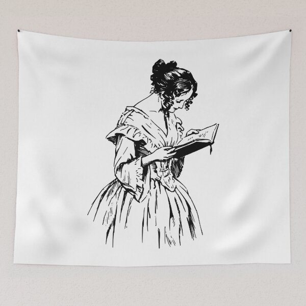 Item preview, The Reader Tote Bag designed and sold by KeishaLouis.