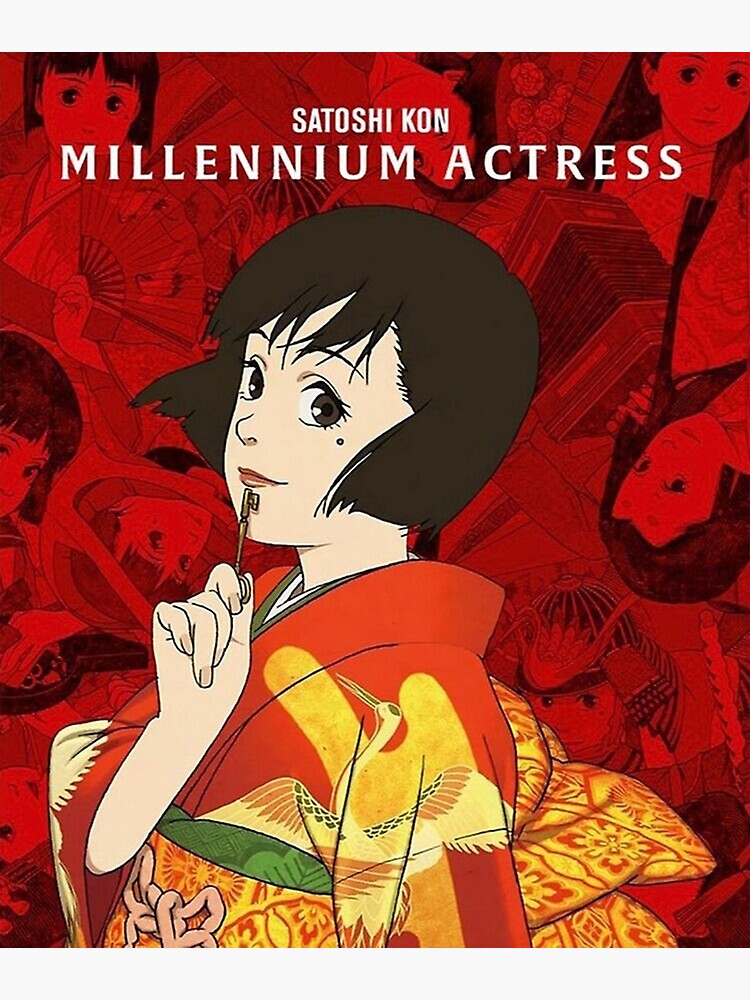Discover Satoshi Kon-Millennium Actress Premium Matte Vertical Poster