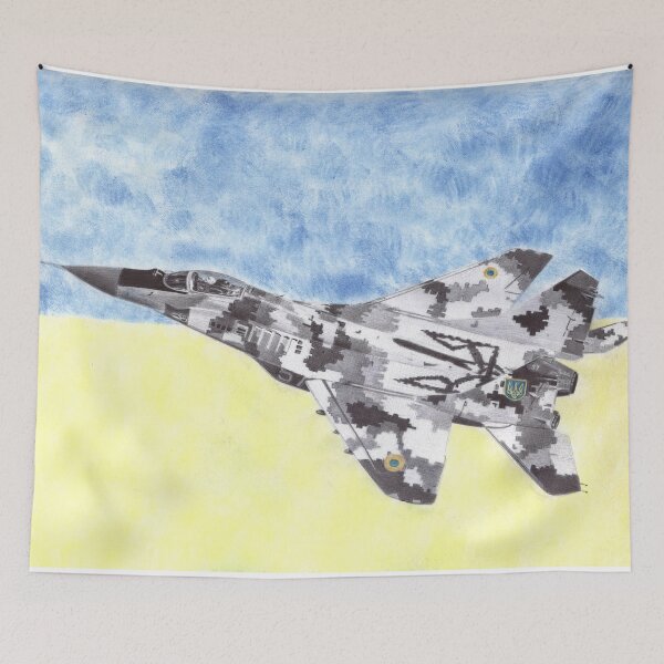 Item preview, The Ghost of Kyiv. designed and sold by Car drawings by Pavlo Scherbatyuk.