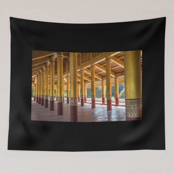 Item preview, Myanmar. Mandalay. Royal Palace. Colonnade. designed and sold by vadim19.