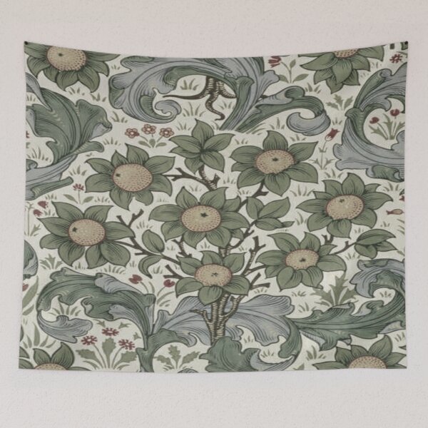 Item preview, William Morris Carreau Orchard, Dearle,No.3,William Morris floral design designed and sold by Olivia-One.