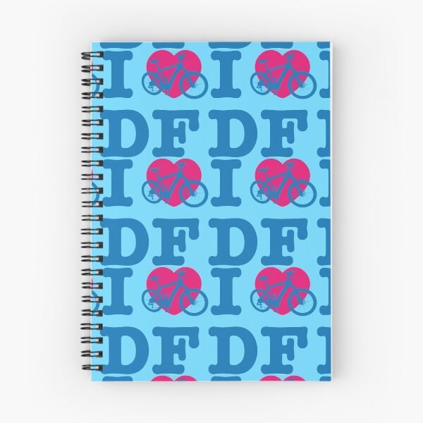 Item preview, I Love Cycling DF Blue Pink / Yo Amo andar en Bicicleta en el DF  / Chilango Pride / Orgullo Chilango designed and sold by chilangopride.