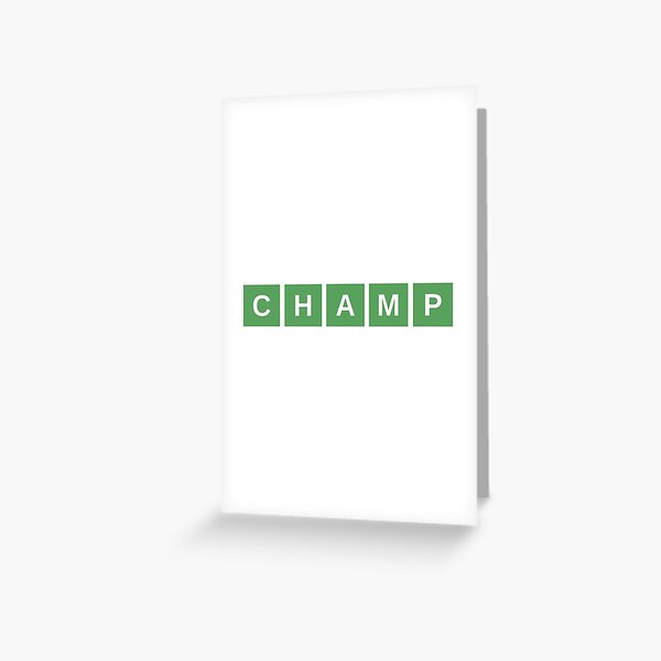 Vista previa del artículo con la obra «Campeón mundial», diseñado y vendido por staycurious88.