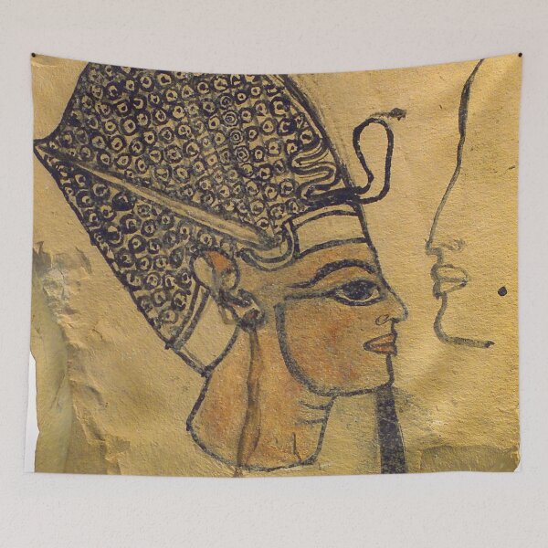 Item preview, Ancient Egyptian painting designed and sold by Vintage Designs +.