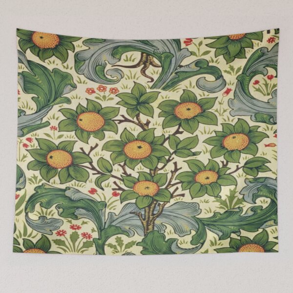 Item preview, William Morris Carreau Orchard, Dearle,No.4,William Morris floral design designed and sold by Olivia-One.