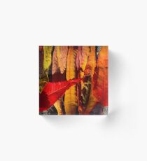 Autumn Acrylic Block