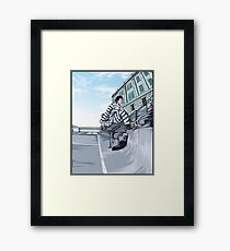 Gonz - Alcatraz Framed Print