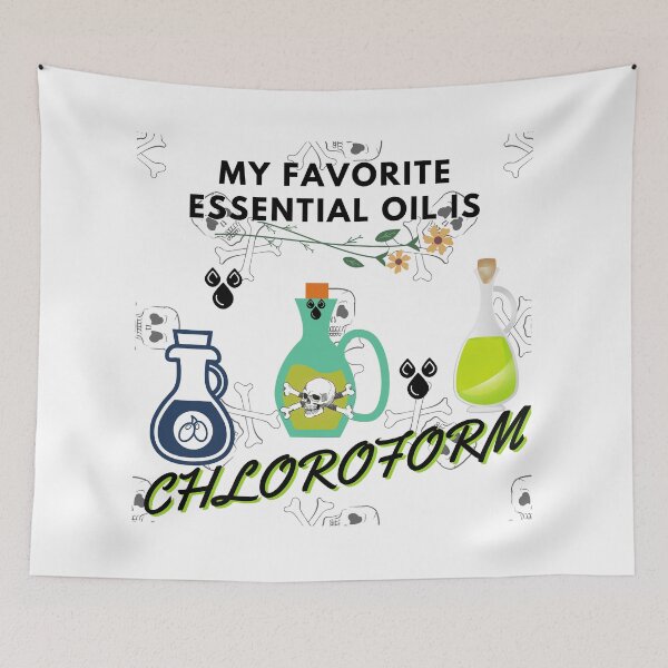 Item preview, My Favorite Essential Oil is Chloroform  designed and sold by MysticalSister.