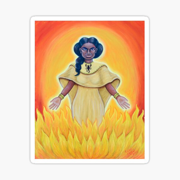 Serqet Scorpion Healer Goddess Sticker
