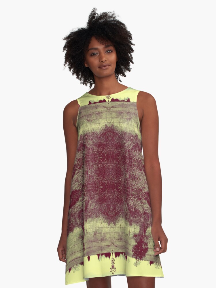 Thumbnail 1 of 4, A-Line Dress, Echoes Of Silence designed and sold by kinkatstyle.