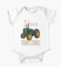 BoolerooTractor_John DeereD_03 One Piece - Short Sleeve