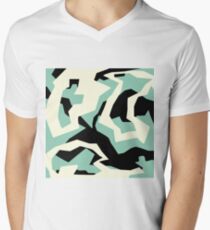 Camouflage: RAW Men's V-Neck T-Shirt