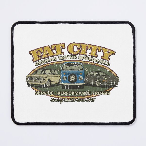 Item preview, Fat City German Motor Specialists 1973 designed and sold by Ghesdte90.