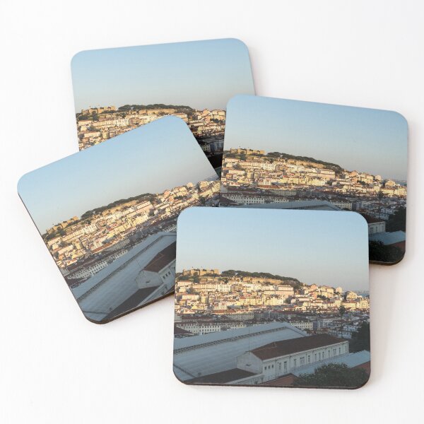 Item preview, Hot and Cold Lisbon Skyline designed and sold by Georgia Mizuleva.