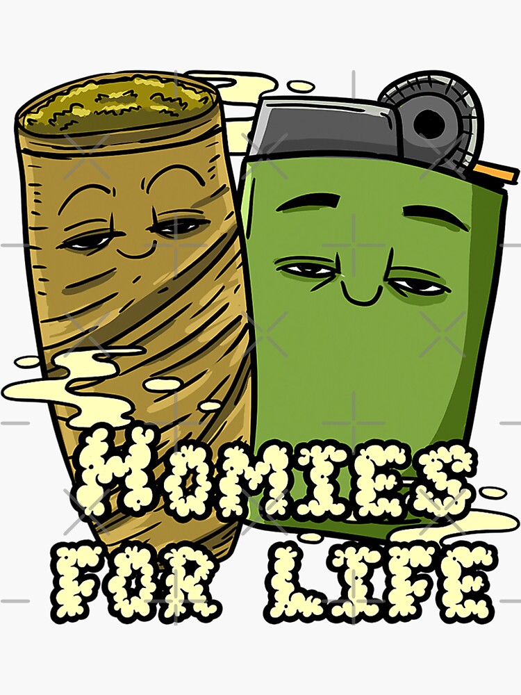 "Lighter Joint Funny Marijuana Cigarette Lighter Stoner Gift" Sticker