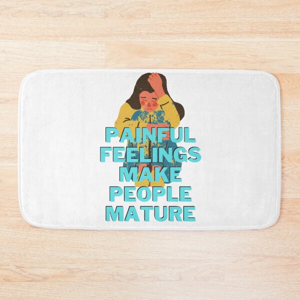 Item preview, painful feelings make people mature designed and sold by Jaadueekala.