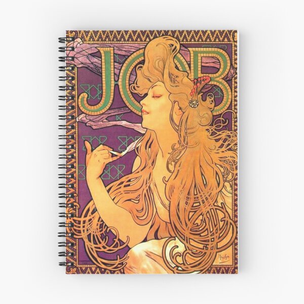 Item preview, Alphonse Mucha Job 1898 - Vintage Job Cigarette Papers Poster Reproduction designed and sold by Olivia-One.