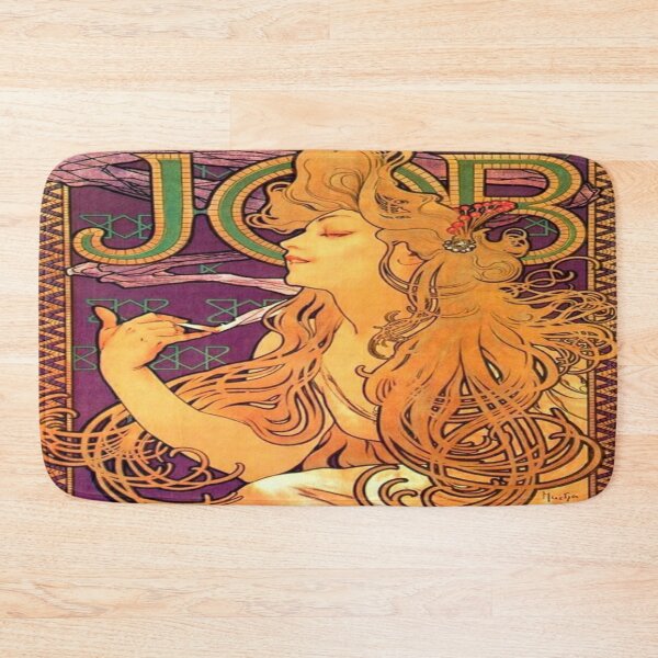 Item preview, Alphonse Mucha Job 1898 - Vintage Job Cigarette Papers Poster Reproduction designed and sold by Olivia-One.