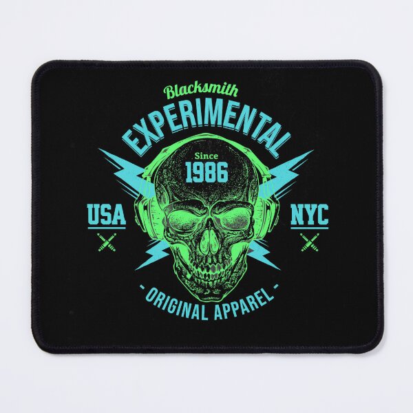 Item preview, Blacksmith experimental original apparel-since 1986-USA-NYC-skull-skull design-skull drawing designed and sold by PacePoint.