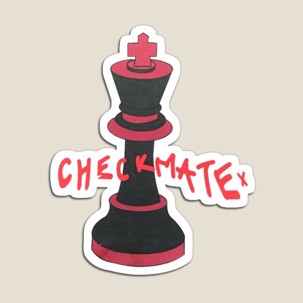Checkmate lyrics Conan Gray Sticker for Sale by tpwklwt
