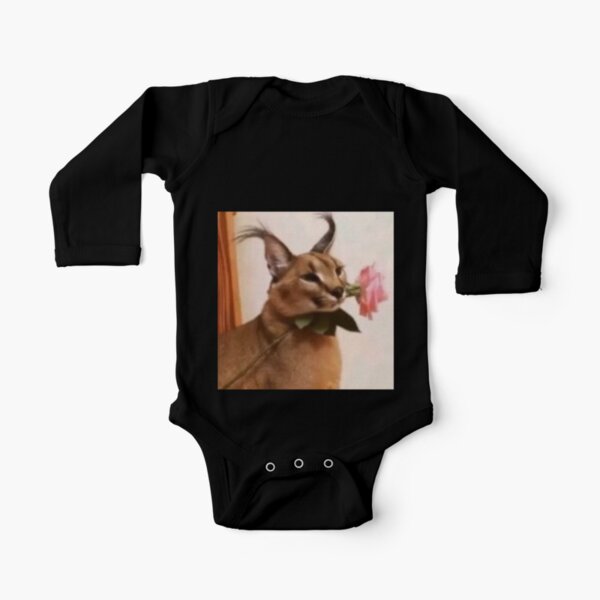 Camiseta Infantil Big Floppa Caracal Flopa Gato LK-083