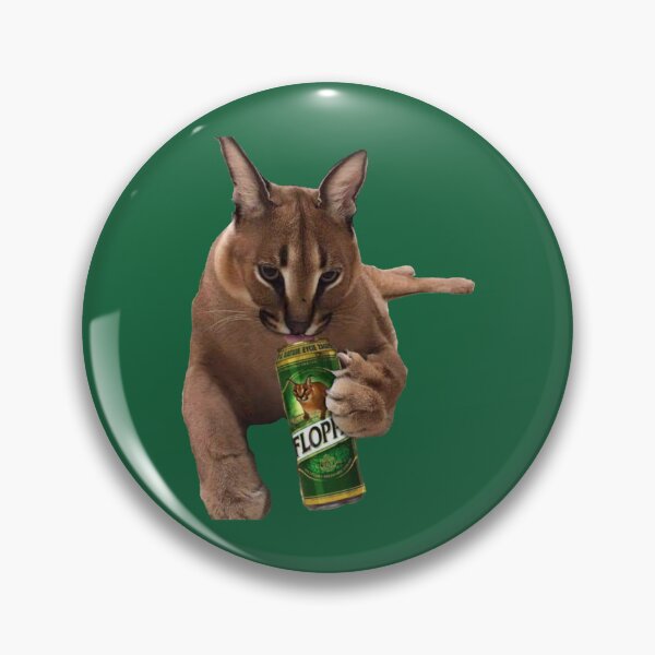 Drunk Floppa Meme Caracal Cat  Postcard for Sale by fomodesigns