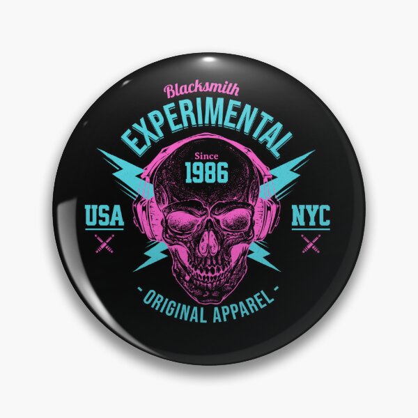 Item preview, Blacksmith experimental original apparel-since 1986-USA-NYC-skull-skull design-skull bone designed and sold by PacePoint.