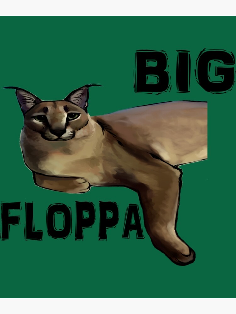 Láminas artísticas: Gato Floppa