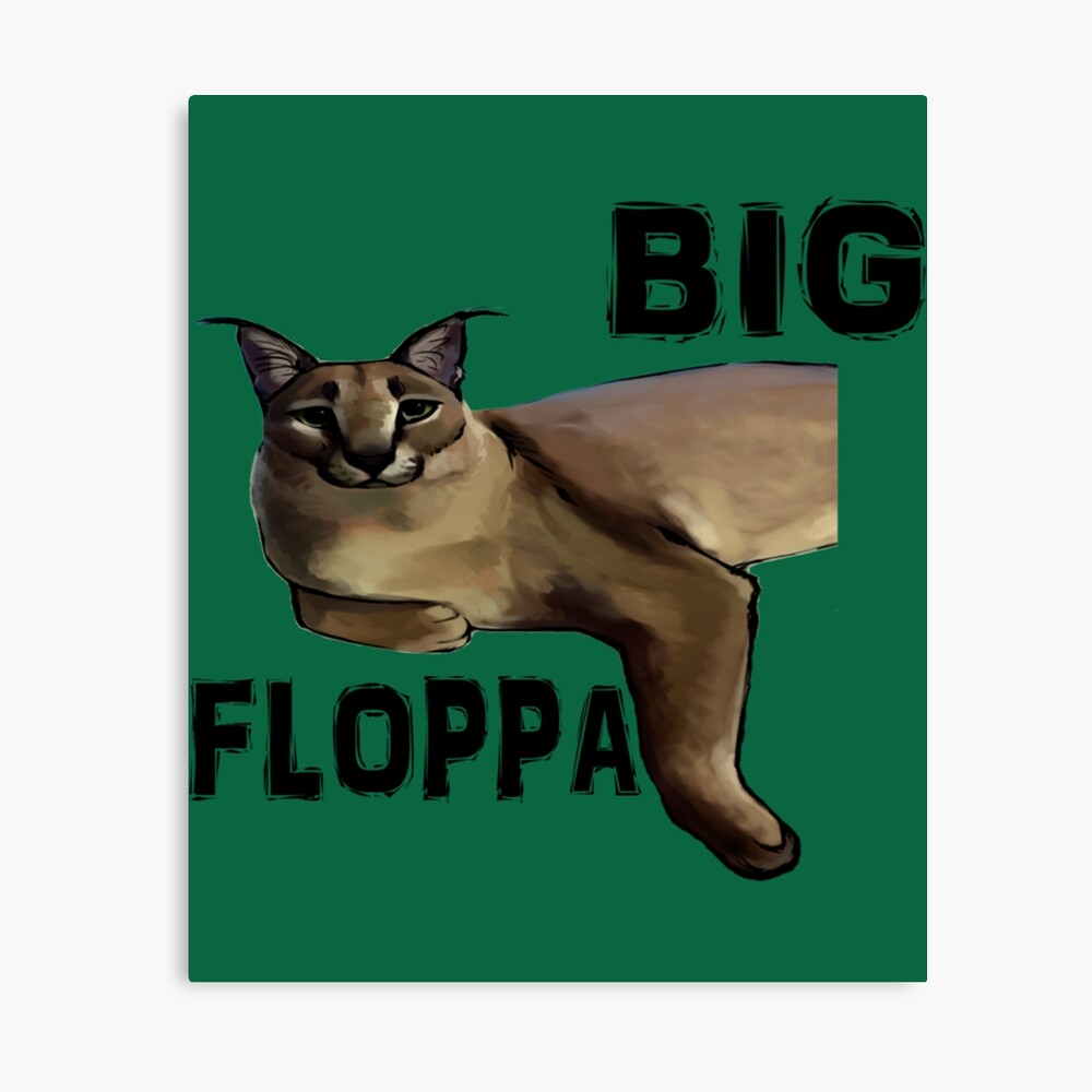 Big Floppa Cube Photographic Prints for Sale