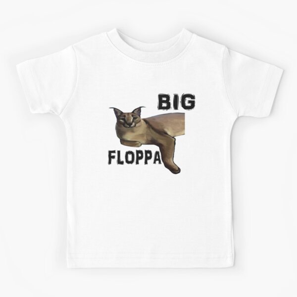 floppa thumb suckies Kids T-Shirt for Sale by momshow