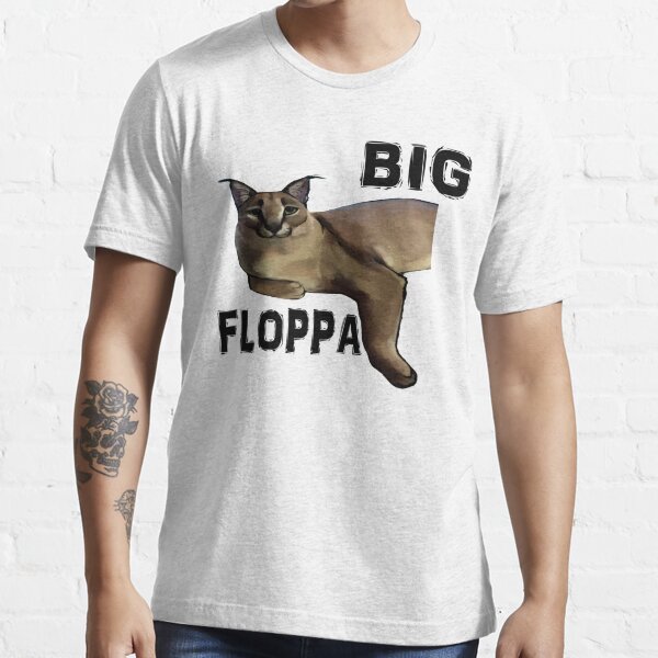  Big Floppa - Camiseta de manga larga con diseño de