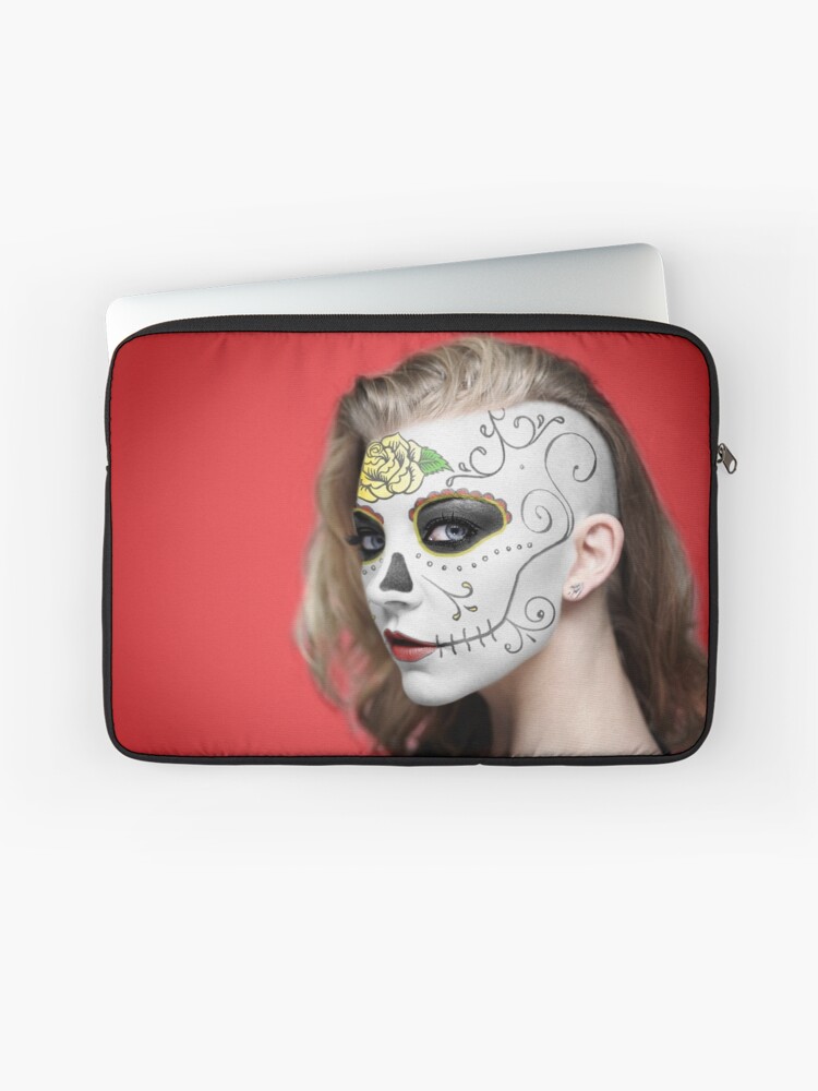 Natalie Dormer Dia De Los Muertos Day Of The Dead Makeup Laptop