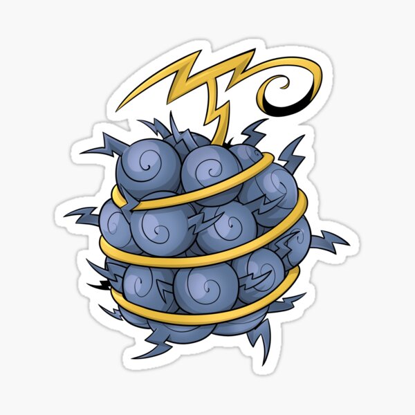 Yami Yami No Mi One Piece Sticker for Sale by Ainnsupply