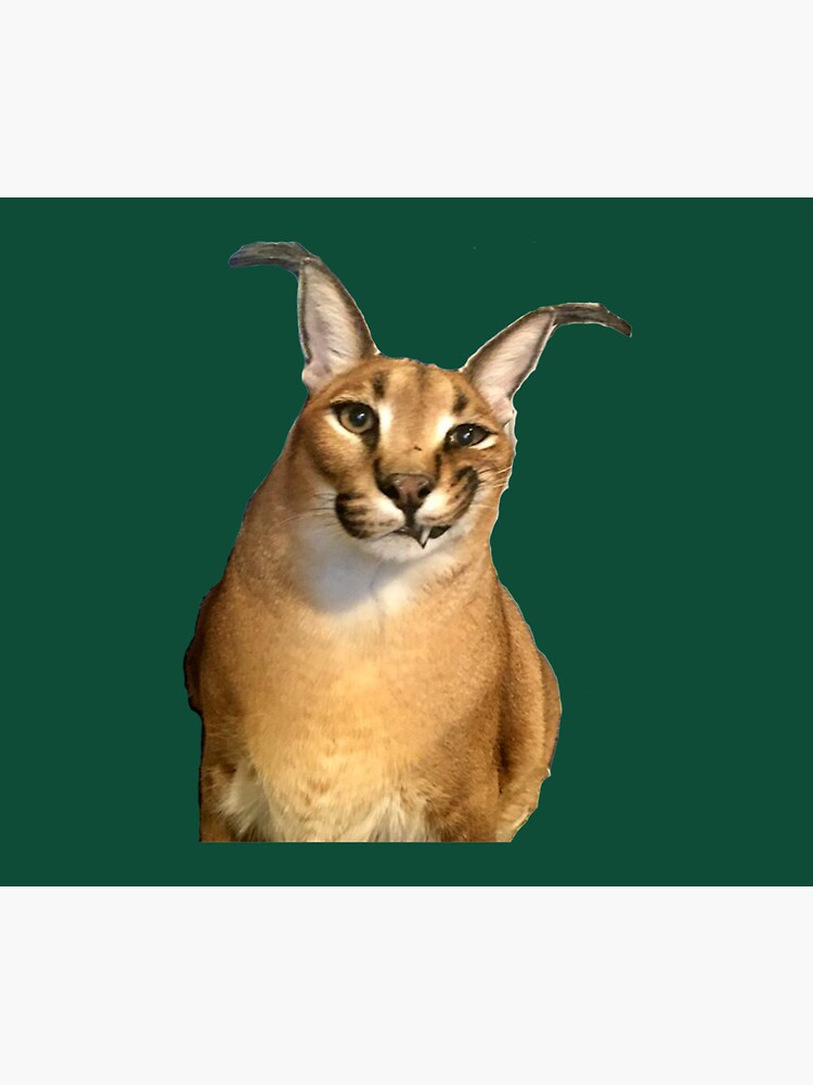 Big Floppa My Beloved Caracal Cat Meme Mousepad