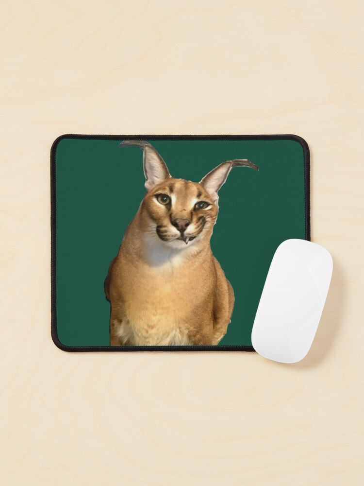 Big Floppa My Beloved Caracal Cat Meme Mousepad