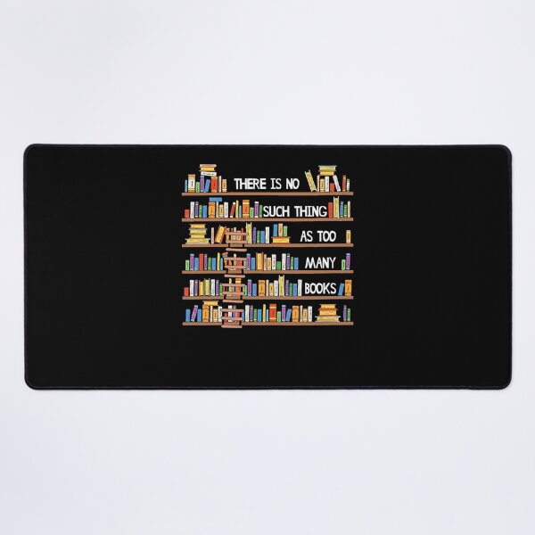 Item preview, As Too Many Books Lover designed and sold by Susan Netto.