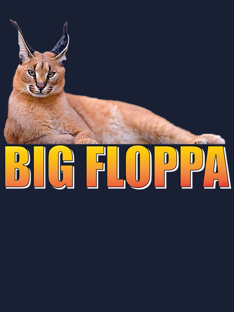 Grande floppa bebê meme estilingue peito saco personalizado