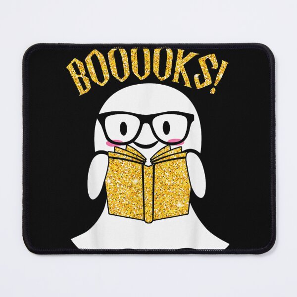 Item preview, Book Reader Nerd Halloween Ghost designed and sold by Susan Netto.