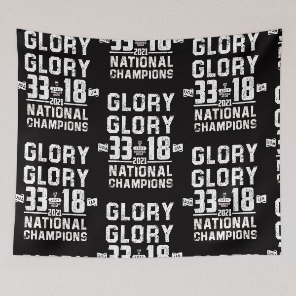 Item preview, GLORY GLORY NATIONAL CHAMPIONS Essential T-Shirt designed and sold by PrincWelch.