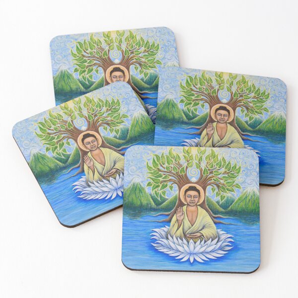 Item preview, Buddha and the Bodhi Tree designed and sold by ChloeShalini.