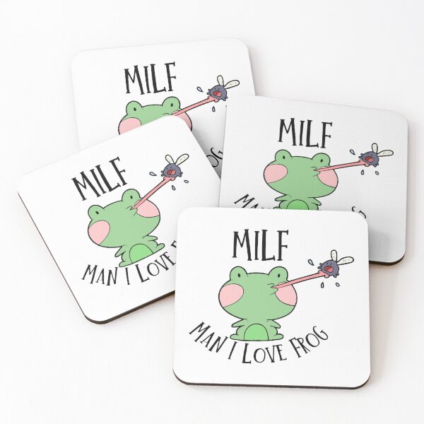 Item preview, MILF - Man I Love Frog Sticker designed and sold by AnnabellaJunior.