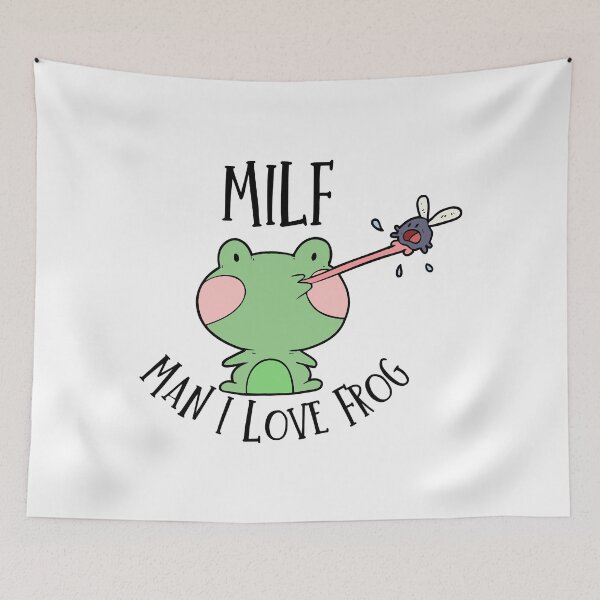 Item preview, MILF - Man I Love Frog Sticker designed and sold by AnnabellaJunior.