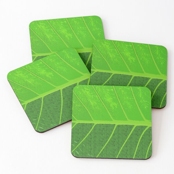 Item preview, Green leaves, color print designed and sold by artdragongift 15.