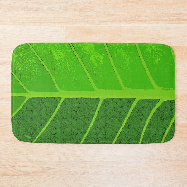 Item preview, Green leaves, color print designed and sold by artdragongift 15.