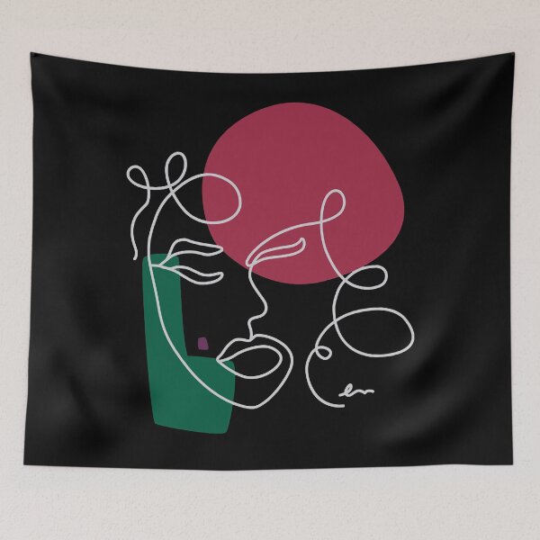 Item preview, Most Important Linear Art Abstract Portrait 3 61 Gifts For Christmas designed and sold by Drsideffertz.