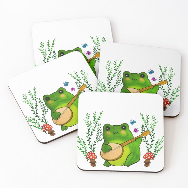 Item preview, Watercolor cute frog designed and sold by Designs1279.