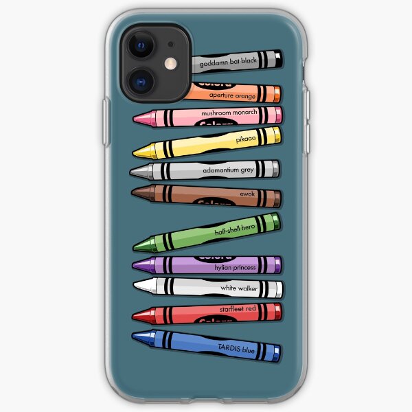 Color Me Nerdy iPhone Soft Case