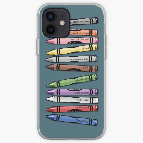Color Me Nerdy iPhone Soft Case