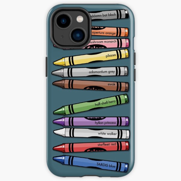 Color Me Nerdy iPhone Tough Case