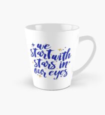 Taza cónica Comenzamos con estrellas en nuestros ojos | Estimado Evan Hansen